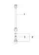 DORNBRACHT Druckschlauch SERIENNEUTRAL 12505970 1/2'' x 3/8'' x 500 mm, 1250597090 Galeriebild 2